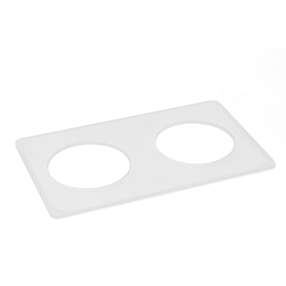 Weisse Plastik-Einlage GN 1/1 (gelocht)