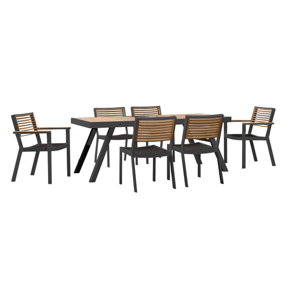 York Dining - Black/Black (Mittel)